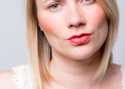 Portraitfoto: high key